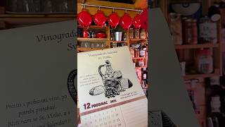 Vinogradarski kalendar sv Vinka Više na web wwwwinelightcom unikat handmade kalendar [upl. by Ahsert179]