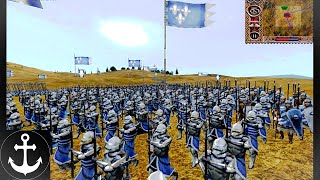 Battle Of Agincourt 1415  Full Battle Scene Cinematic  England Vs France  Medieval II Total War [upl. by Hazen167]