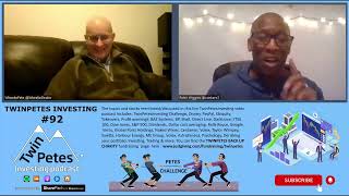 TWIN PETES INVESTING Podcast 92 TwinPetesInvesting Challenge DISNEY TESLA GOOGLE WINE PAYPAL [upl. by Lynus]