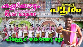 KALIYATTAM KALASAMITHI  🦣പാലോട് പൂരത്തിന് 🦣 കളിയാട്ടത്തിന്റെ 🕺വിളയാട്ടം 💪 പിള്ളേര് മിന്നിച്ചു ⚡️ [upl. by Aihsila]