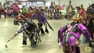 Osage Nation Sovereignty Day 2018 Mens Straight Dance Contest Group 3 [upl. by Hildagarde]