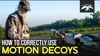 How to Attract MORE DUCKS with Motion Decoys while Duck Hunting  John Godwin [upl. by Deedahs]