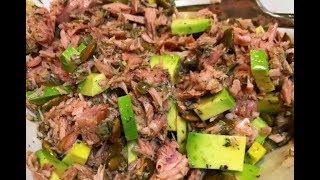 Tuna Salad  LCHF Banting Keto Gluten free Sugar free [upl. by Bozuwa]