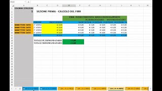 VIDEOGUIDA EXCEL CALCOLO INDENNITA FINE MANDATO AGENTI FIRR SUPPLETIVA DI CLIENTELA MERITOCRATICA [upl. by Nerro233]