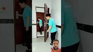 3D animation door opening and closing funny comedy animation 3danimation shortsfunny short [upl. by Agnot]