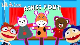 AINSI FONT font font les Petites Marionnettes  Chansons pour ENFANT  chanter avec nous [upl. by Myrtle179]