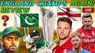 NO 1992 REPEAT FOR PAK ENGLAND WIN ICC T20 WORLD CUP WHILE HOLDING 50OVER WORLD CUP REACTION [upl. by Eissim]