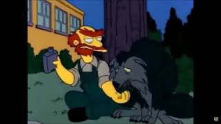 Groundskeeper Willie vs Wolf [upl. by Hamilton]