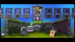 Playing Plants Vs Zombies until I defeat Dr Zomboss Pt5 [upl. by Bel]