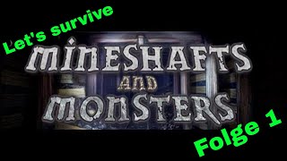 Lets Play Minecraft Mineshafts and Monsters Folge1DeutschModpack [upl. by Wiggins]