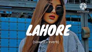 Lahore song  slowedreverb  GURU RANDHAWA [upl. by Natica]