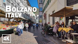 Bolzano Bozen ITALY 2023• 4K 60 fps HDR ASMR [upl. by Rufina]