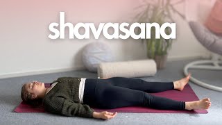 Shavasana Extension  10 min Full Body Relaxation [upl. by Files]