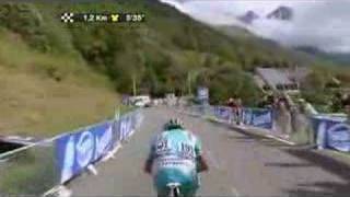 Vinokourov win stage 15 Tour De France 2007 [upl. by Nyliahs445]