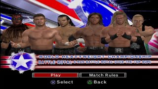 WWE SVR 2007  Boogeyman Eddie Guerrero Matt Hardy Johnny Nitro Edge amp Finlay  Battle Royal [upl. by Neenaej494]