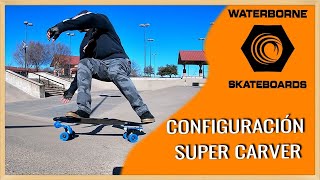 WATERBORNE SURFSKATE  SUPER CARVER TRUCK TEST [upl. by Zinah711]