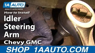 How to Replace Idler Arm Bracket Assembly 9500 Chevy Tahoe [upl. by Gilges374]