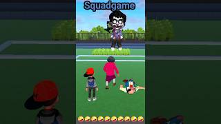 squad game🤣😱 shorts youtubeshorts gamer kmh funny [upl. by Kerk]