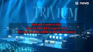 Trivium The Wretchedness Inside lyrics [upl. by Reamonn]