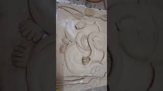 clayworks muralart jai gnesha [upl. by Farnham]