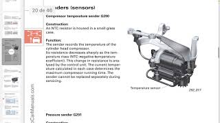 Audi A6 C6 Allroad Air suspension diagram [upl. by Yorled708]