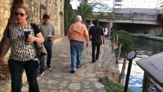 River Walk San Antonio Texas Optokinetic Training for Visual Vertigo [upl. by Sonia]