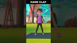 Hand Clap Shorts Kids Exercise [upl. by Favin]