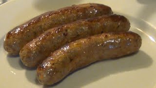 Cooking Italian Sausage  SIMPLE amp EASY at HOME [upl. by Ahsitan]