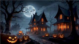 🎃Vintage Halloween Oldies music playing in another room👻1950s Halloween Classicsspooky sounds ASMR [upl. by Ydal849]