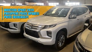 montero sport 2024 Philippine Price Update Price Increase Ba Talaga monterosport2024philippines [upl. by Ennaesor]