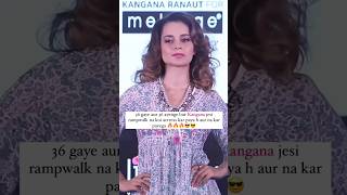 kangana Ranaut Ramp Walk [upl. by Htabazile963]