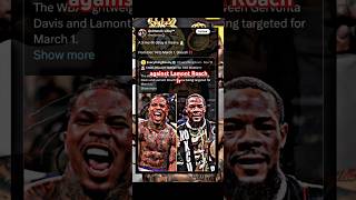 Gervonta Davis Fights Lamont Roach Jr On March 1st Boxing Fans Upset Over Davis’s Opponent Choice￼ [upl. by Avan]