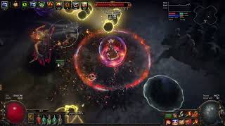 Uber Uber Elder  HC SSF Affliction 323 RF  Fire Trap Elementalist [upl. by Ettore623]