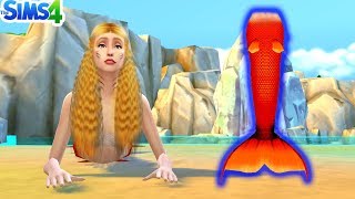 Splash Mermaid Tail  The Sims 4 Mermaid CC [upl. by Silloc895]