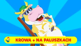 BANANOWA KROWA  NA PALUSZKACH  ŚPIEWAJĄCE BRZDĄCE  PIOSENKI DLA DZIECI [upl. by Drolyag]