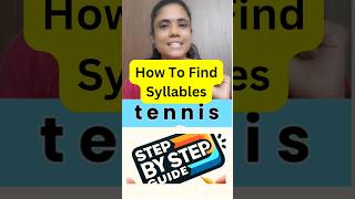 How To Find Syllables  english englishreading englishlearning katralelithu syllable phonics [upl. by Nuris691]