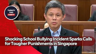 Shocking School Bullying Incident Sparks Calls for Tougher Punishments in Singapore [upl. by Ettennod]