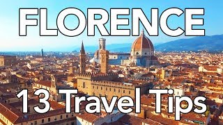 13 Tips for a FANTASTIC Trip to Florence [upl. by Ttocserp370]