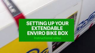 Setting up your Enviro Bike Box  Versatile Bike Cases [upl. by Rorry664]