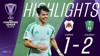 HIGHLIGHTS  Al Rayyan SC QAT 12 Al Ahli Saudi FC KSA  AFC Champions League ELITE  221024 [upl. by Chafee129]