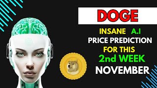 Insane DOGE COIN Price Prediction for THIS WEEK by AI [upl. by Nuy]