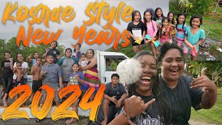 Kosrae Style New Years  2024 [upl. by Ecnedurp]