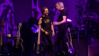 Roger Waters amp Eddie Vedder Comfortably Numb in Chicago [upl. by Anauqahc]