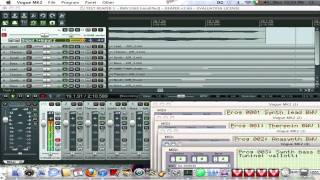 Vogue MK2 test with Reaper on Mac Mini [upl. by Atiana764]