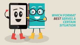 BookWars Ebooks vs Printed Books  Infographic Video [upl. by Divad]