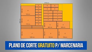 Plano de Corte Gratuito p Marcenaria  Software Maxcut  Instalação e Configuração [upl. by Arianna]