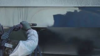 Marine AntiFouling Paint Removal With Dustless Blasting [upl. by Ysdnyl754]