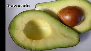 Dieta cu avocado Scapă de grăsimea de pe burtă cu salată de avocado [upl. by Buschi511]