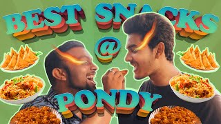 😍Exploring Pondicherry Street FOOD💯  VJ Dhanush  Fun Food Vlog pondyfood funny [upl. by Hamaso105]