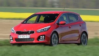 Essai Kia Cee’d 10 TGDi 120 Active 2016 [upl. by Enytnoel]